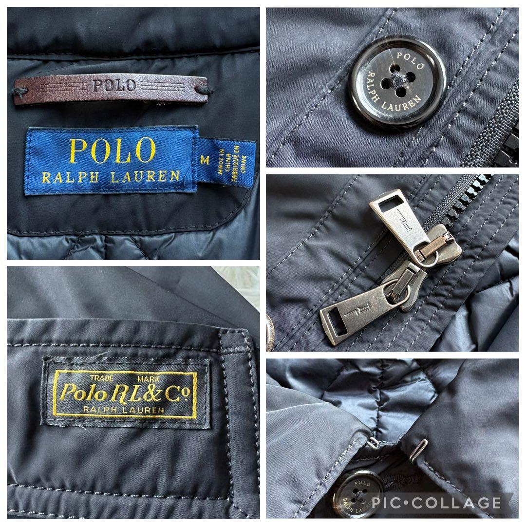 POLO RALPH LAUREN ジャケット キルティング裏地 ブラック M