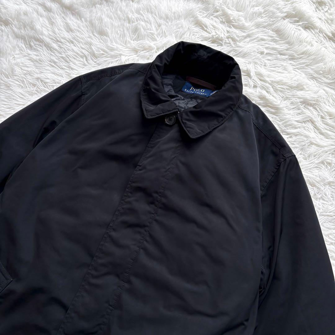 POLO RALPH LAUREN ジャケット キルティング裏地 ブラック M