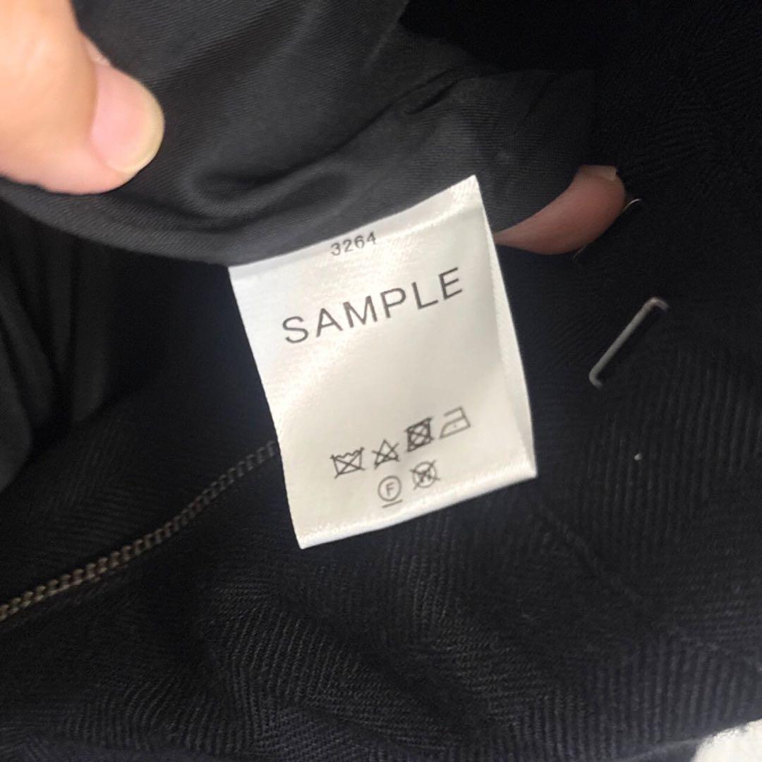 ebure 近年 リネンビスヘリンボーンオールインワン ジャンプスーツ 麻混