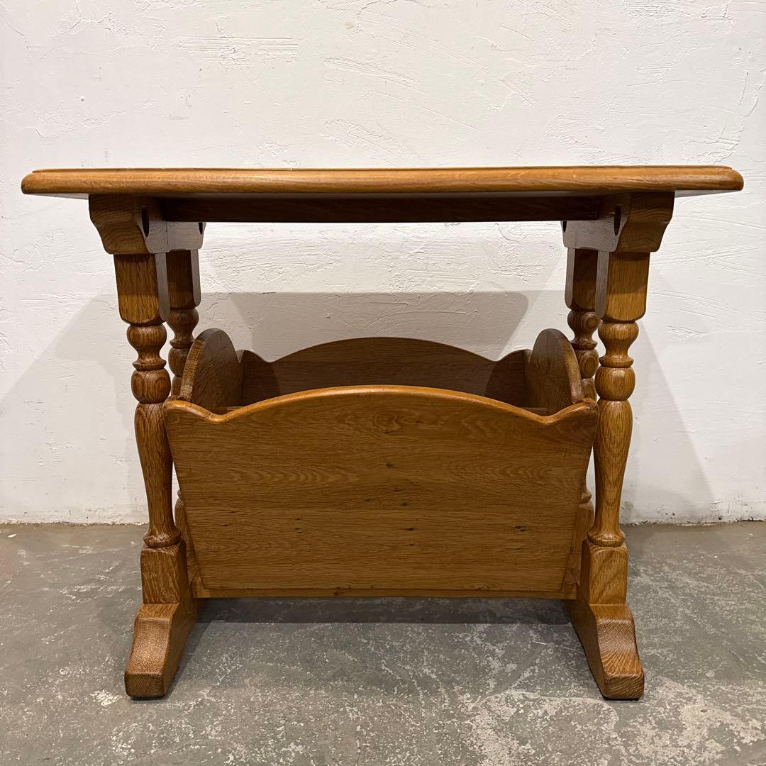 年末年始saleヴィンテージ　サイドテーブル　マガジンラック付き