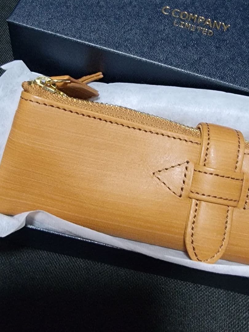 ​【新品未使用】ルポペンケース レフォルマ ブラウン Cカンパニー 本革 筆箱