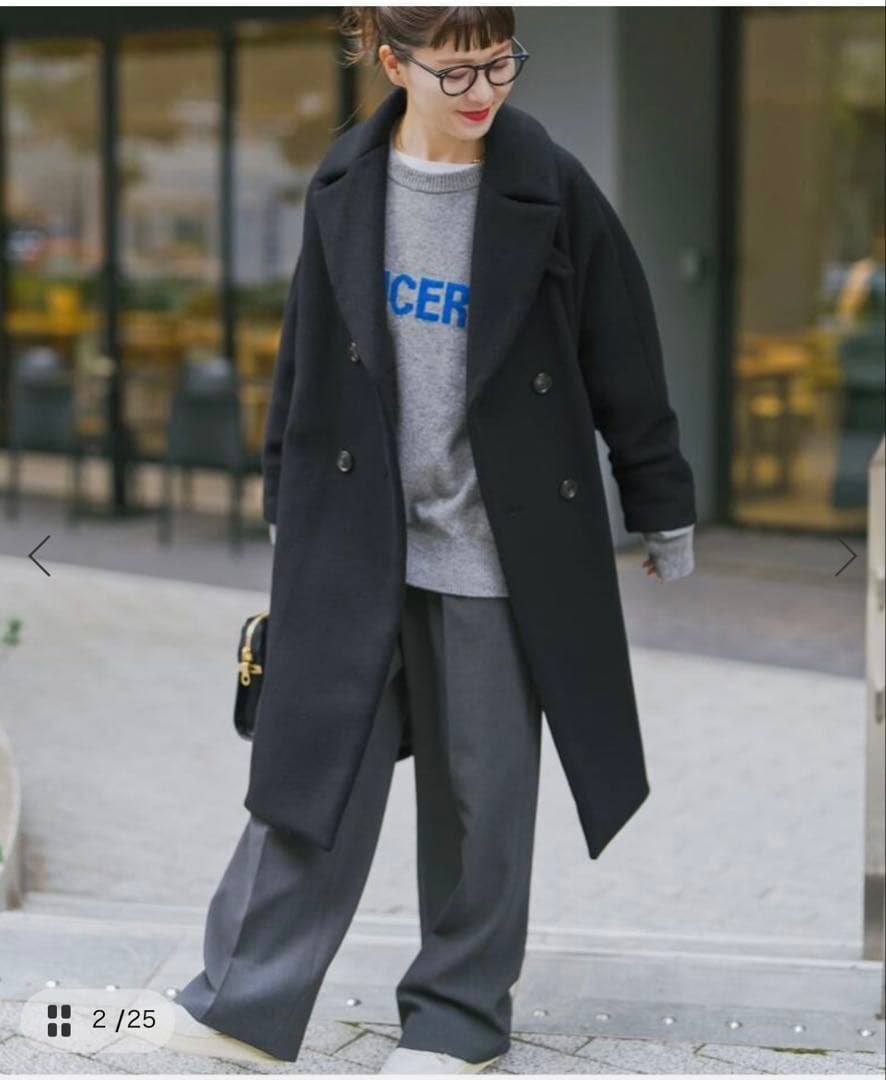 Spick and Span TICCA テントコート ブラック