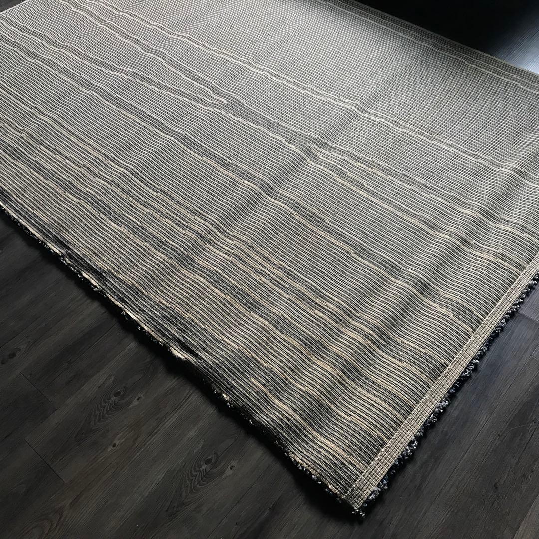 ラグ ラグマット 159x227cm カーペット ウィルトン織 ストライプ