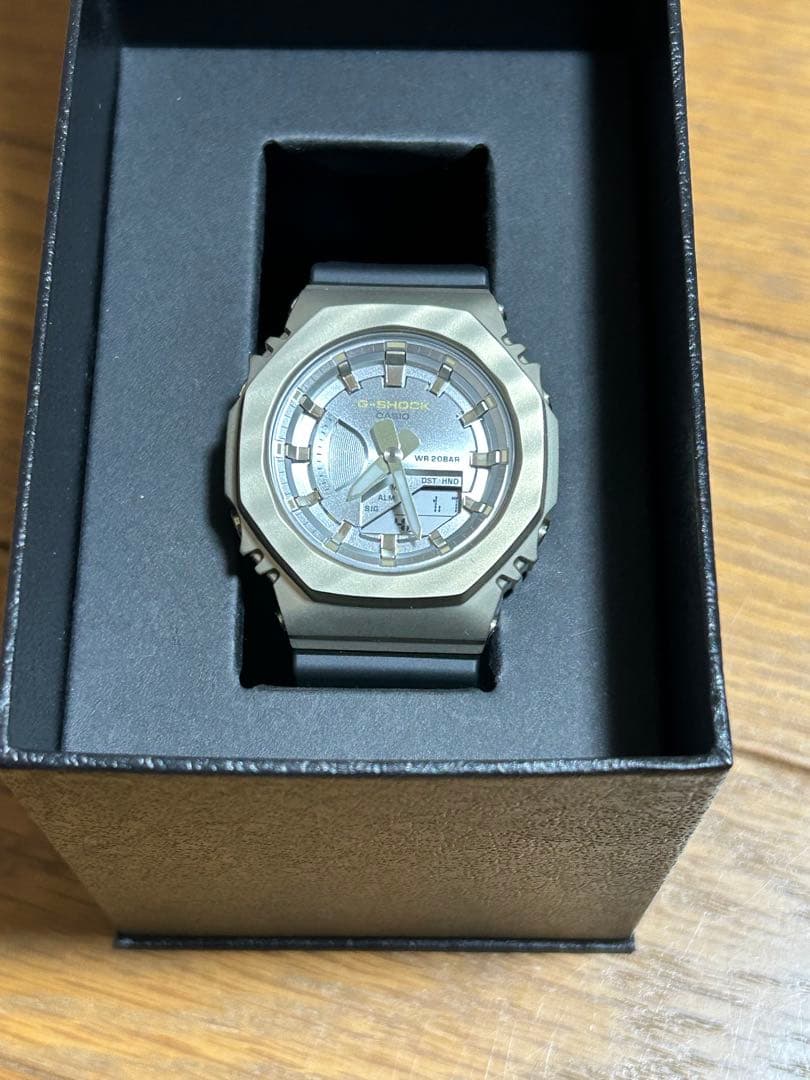 特価！G-SHOCK GM-S2100BC-1AJF メタルカシオークゴールド