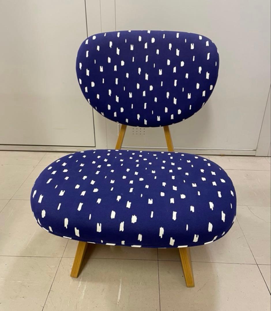 たんぽぽ　天童木工　長大作　低座椅子　コラボチェア