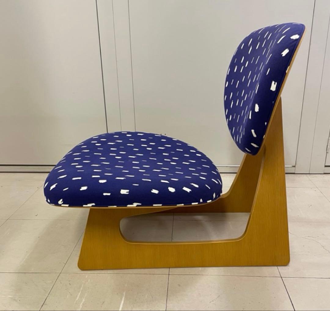 たんぽぽ　天童木工　長大作　低座椅子　コラボチェア