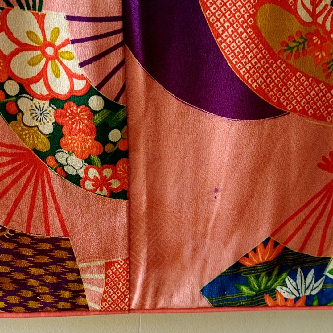 どんこ様用 希少！アンティーク子供着物 ジュニアサイズ 十三参り ハーフ成人式