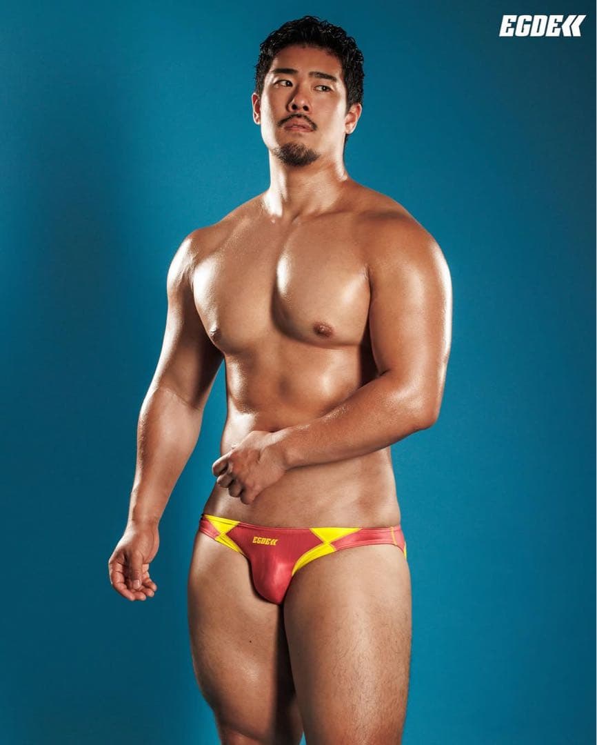 EGDE エッジ　WX SAVERS ビキニ　ライフセーバー　競パン風　M