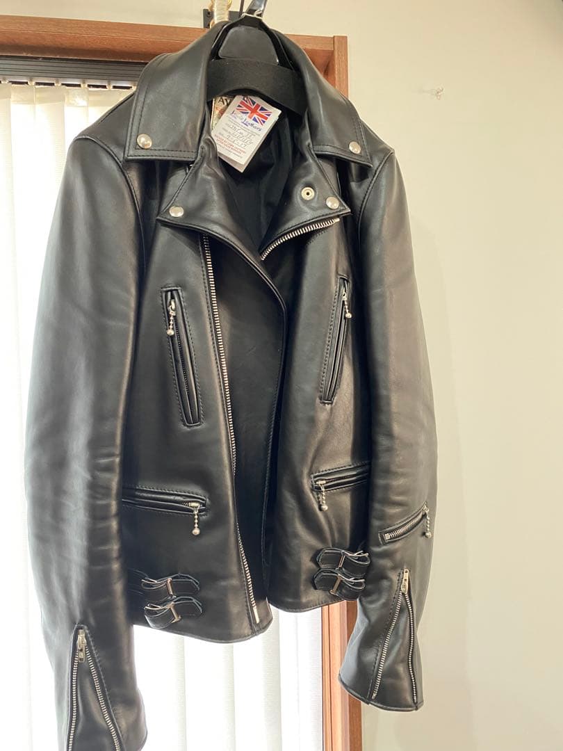 Md Tokyo Lewis Leathers ライトニング　ブラック38