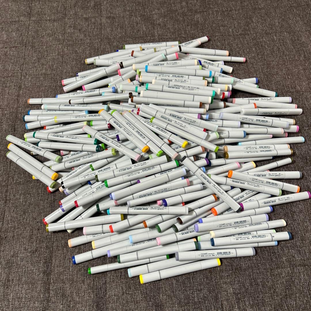 は*は様 コピック　スケッチ　copicマーカーセット 約250本以上 多色