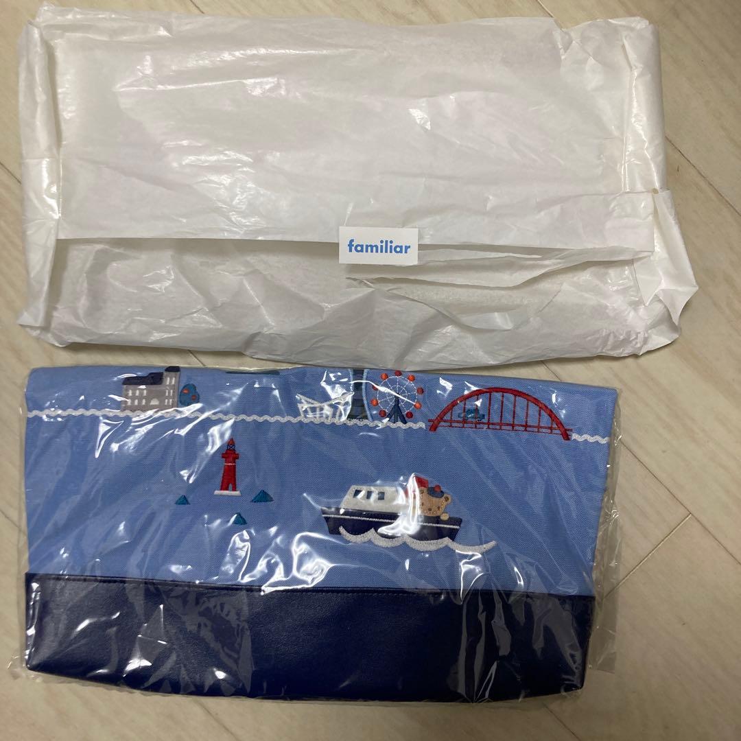 ファミリア　神戸本店限定　バッグ(マチ付き)