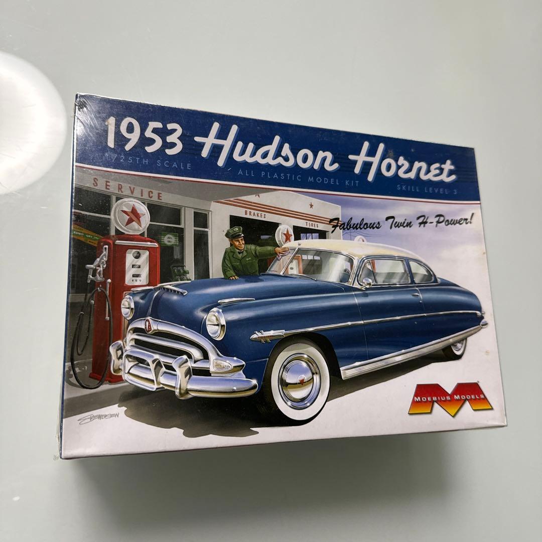 1953 Hudson Hornet プラスチックモデルキット