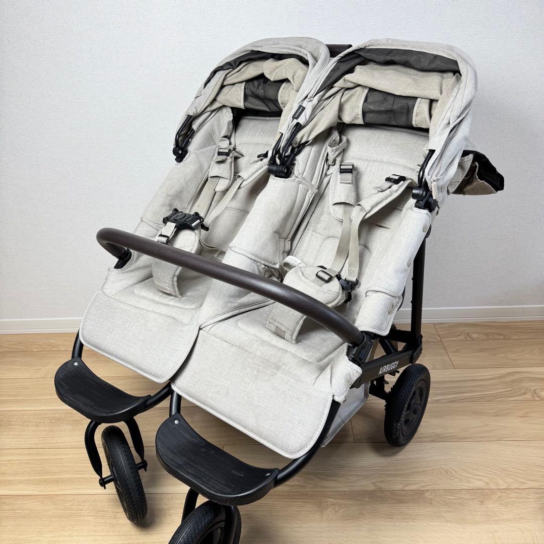 エアバギー ココダブル EX フロムバース　双子　サンドベージュ