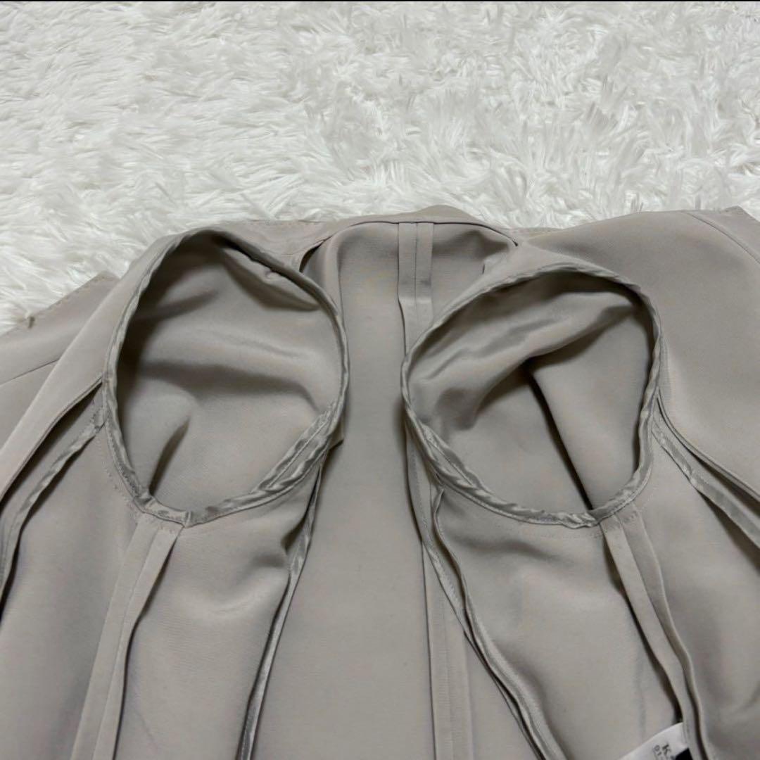 美品 K.T タカセキヨコ パンツスーツ ノーカラージャケット9