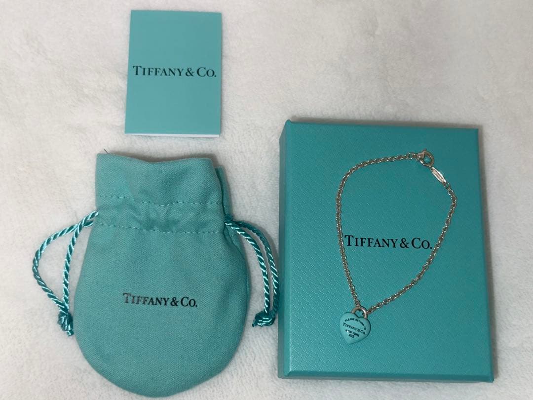 訳あり Tiffany & Co. フルハート ブレスレット