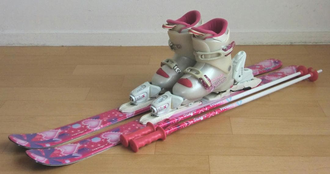 ■■12月・1月限定■送料無料■Hart■子供用スキー4点セット■106/20■