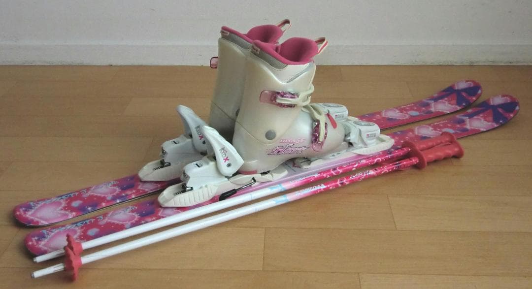 ■■12月・1月限定■送料無料■Hart■子供用スキー4点セット■106/20■