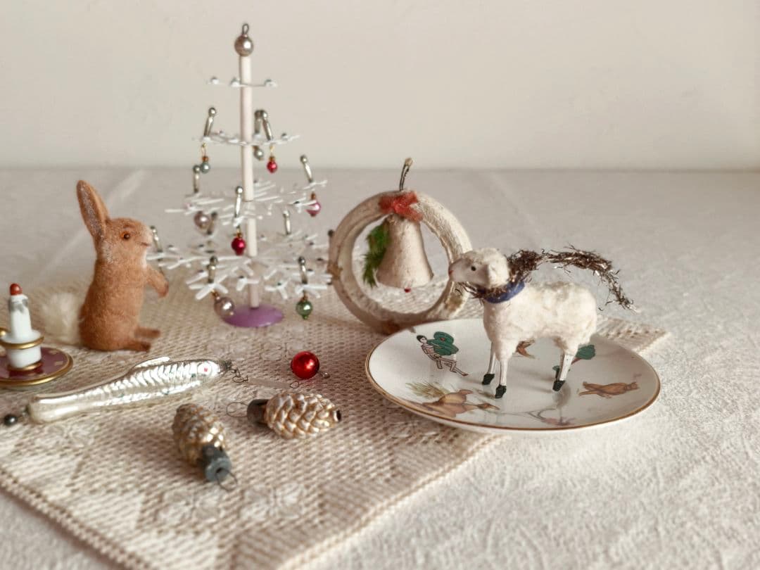 * antique ornament ❀ * 古い羊さん オーナメント