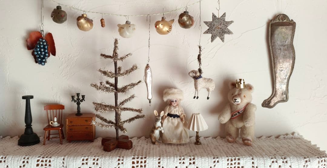 * antique ornament ❀ * 古い羊さん オーナメント