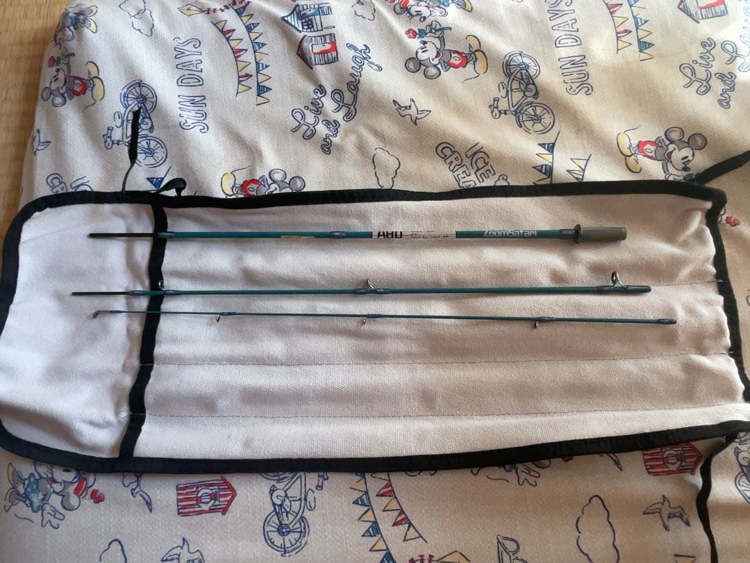 渓流ルアーセット　アブガルシアズームサファリ464Lグリップ改ベイトカスタム