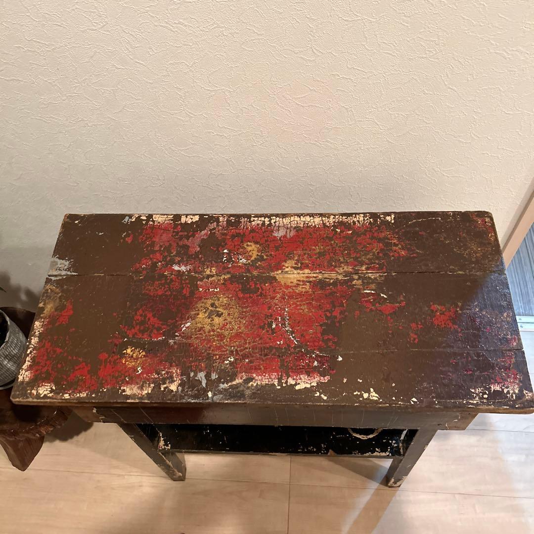 アンティーク　木製　台　シャビー　店舗　ディスプレイ　期間限定値下げ