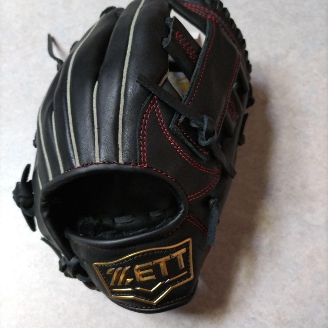 サイズS【2023年製】少年用　軟式用グローブ　ゼット　ブラック　柔らか