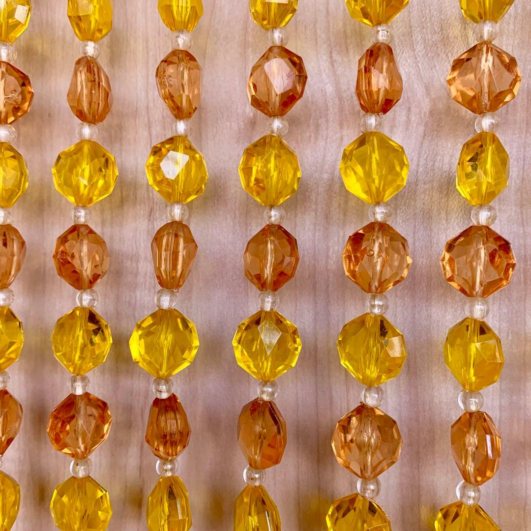 【希少】昭和レトロ デッドストック！珠のれん ROAM クリスタル スクリーン