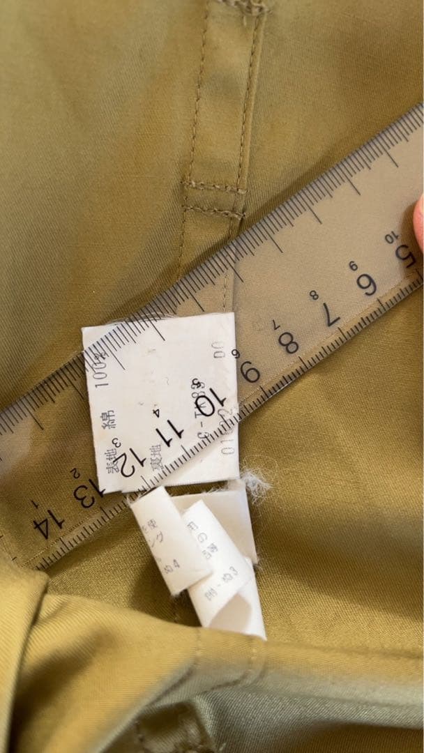 エ*グ様 イブサンローラン　ヴィンテージ　トレンチコート　金ボタン　腰ベルト付き