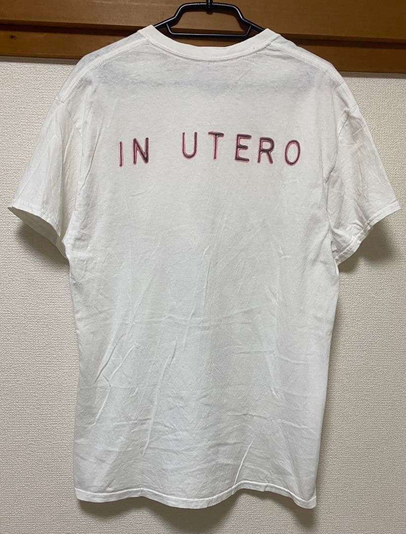 レア NIRVANA ビンテージ IN UTERO Tシャツ ©️1993