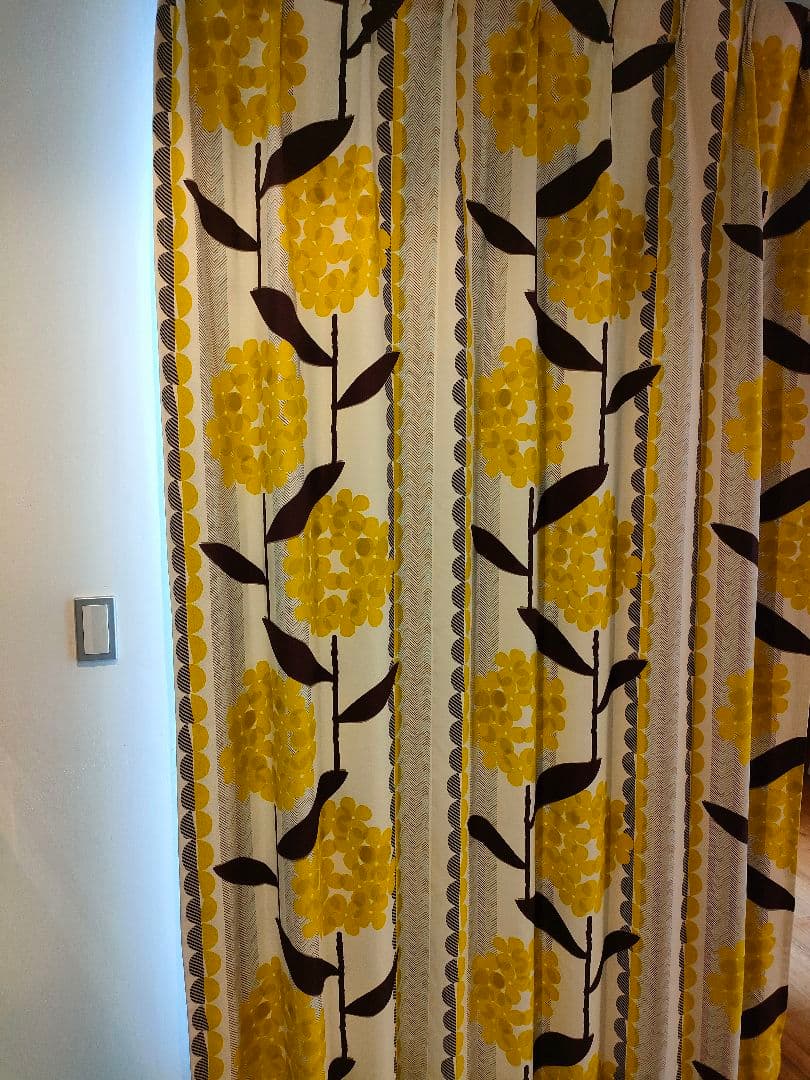 北欧　スミノエカーテン　オーダーサイズ　長い