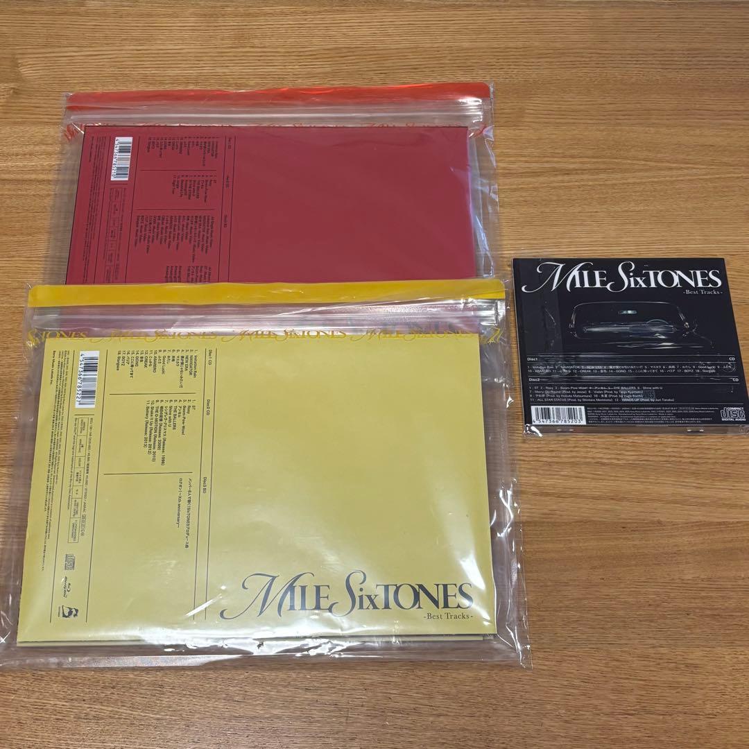 SixTONES MILE SixTONES -Best Tracks-全形態