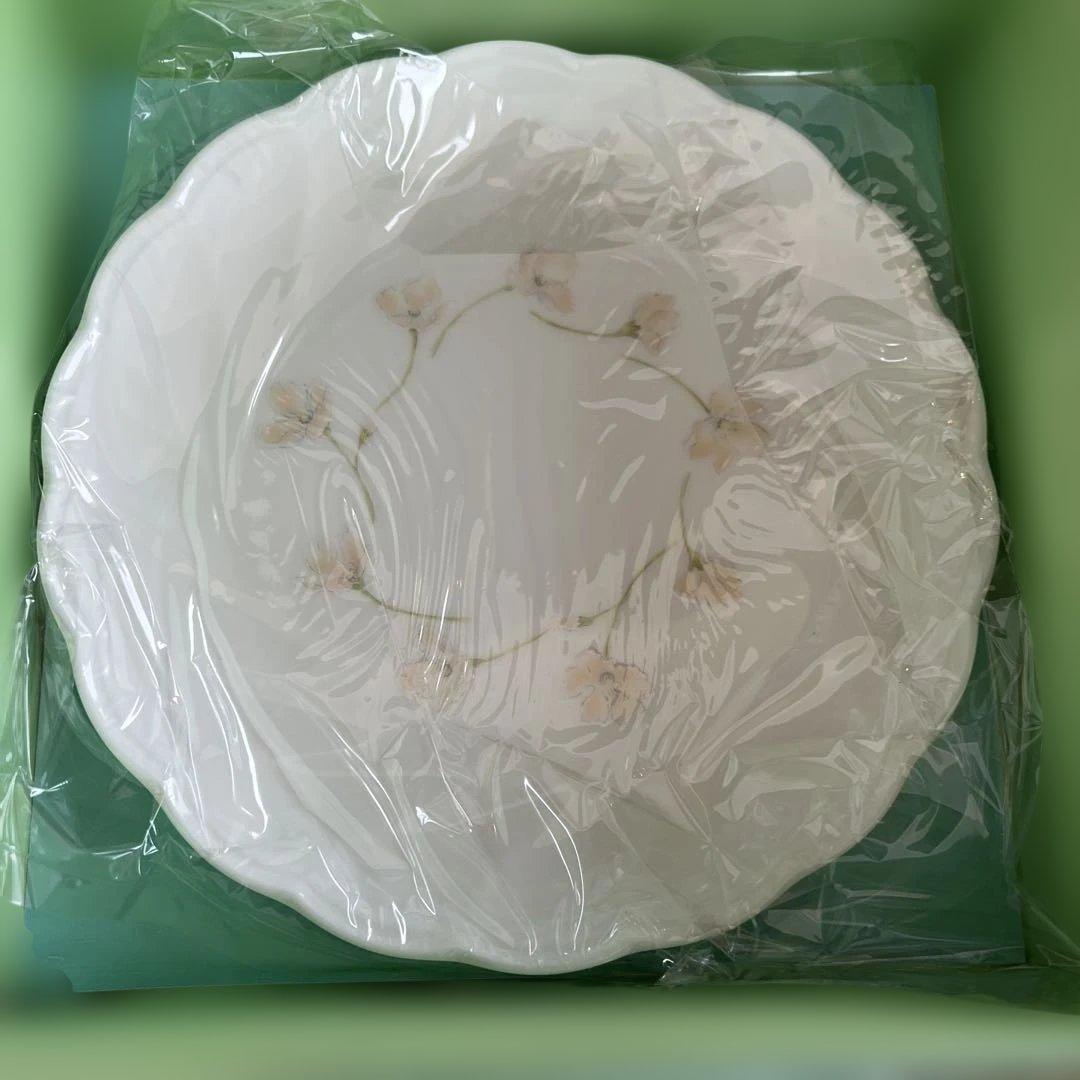 新品未使用：FLO's collection 花柄 ケーキ皿5枚セット ノリタケ