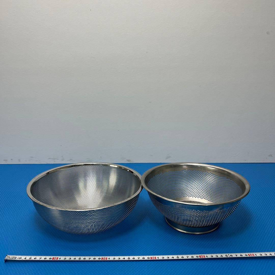 調理用ボウル11個セット　ステンレス　業務用　おまけザル2個付き