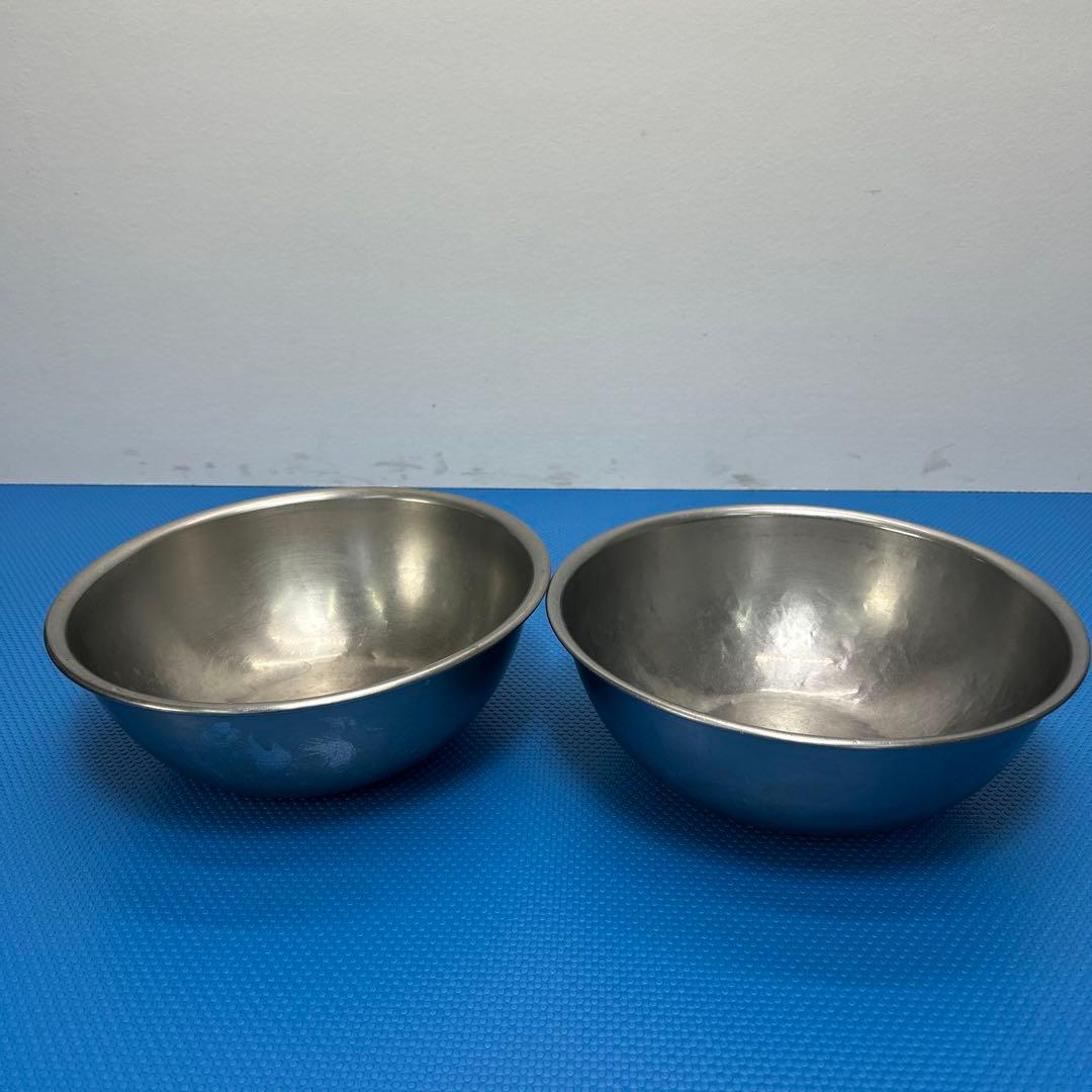 調理用ボウル11個セット　ステンレス　業務用　おまけザル2個付き