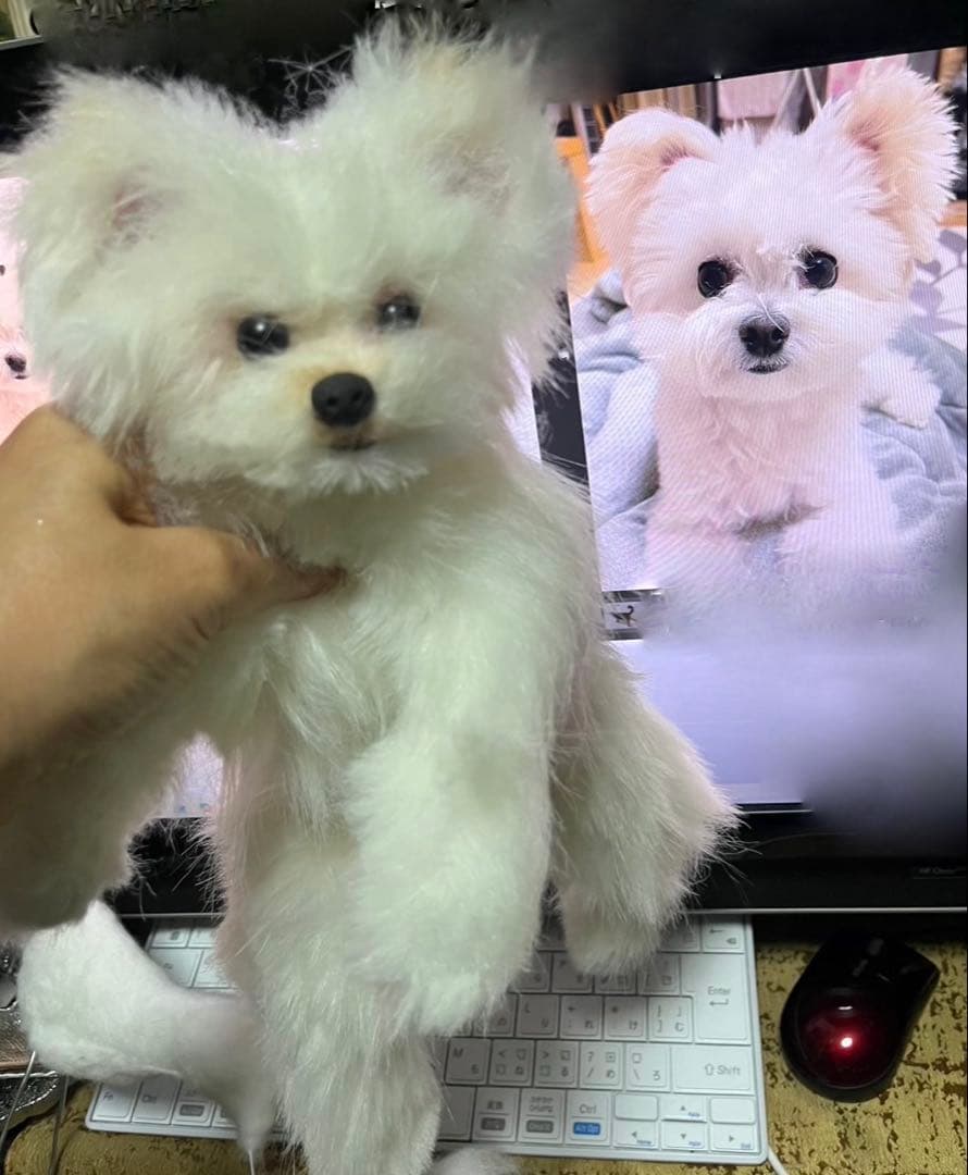 リアルな 20センチ 犬 オーダーメイド