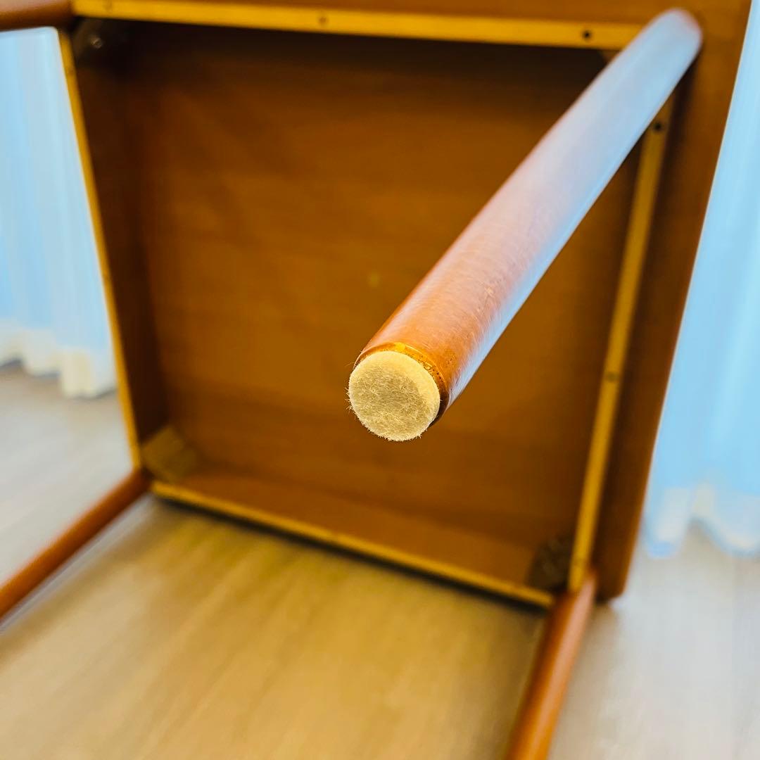 NOCE ブラウン 木製 正方形 ダイニングテーブル