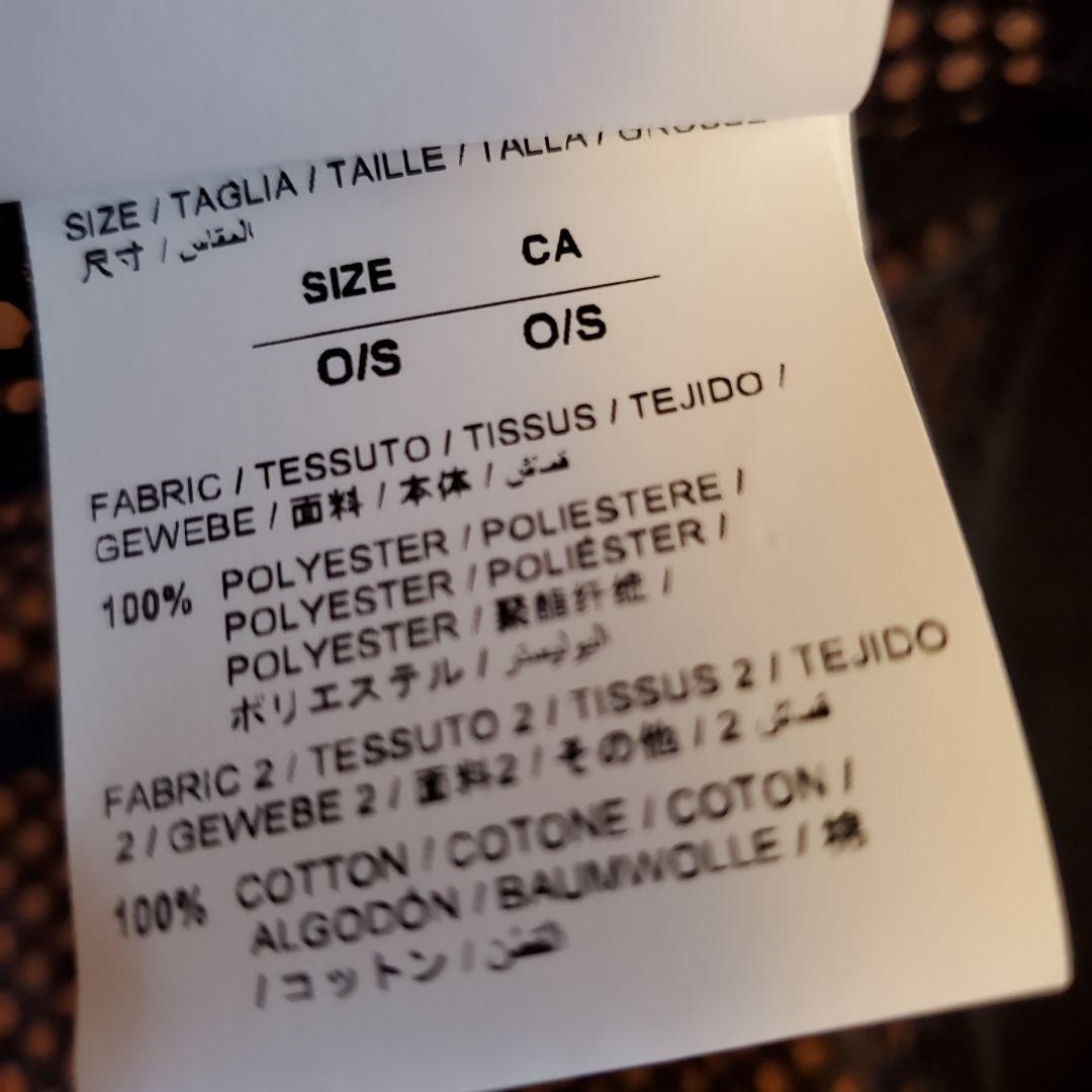 【新品未使用タグつき】off-white　メッシュ　キャップ　黒