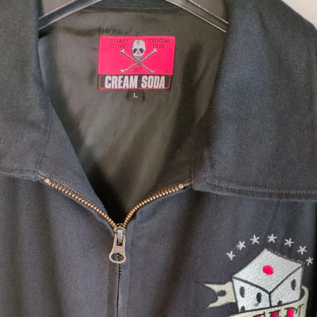 CREAMSODA　クリームソーダ　ブルゾン　スカジャン　Lサイズ　希少　レトロ