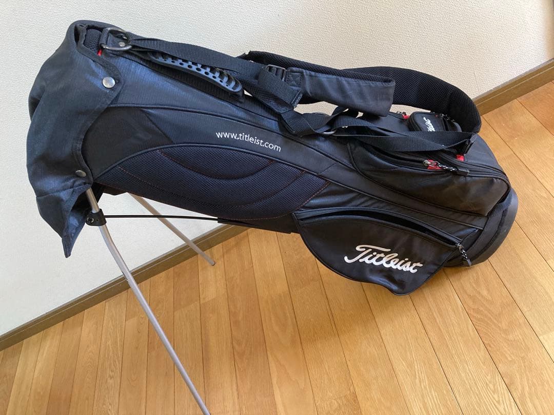 Titleist スタンド　ゴルフ　キャディバッグ リュック　軽量　フード付き