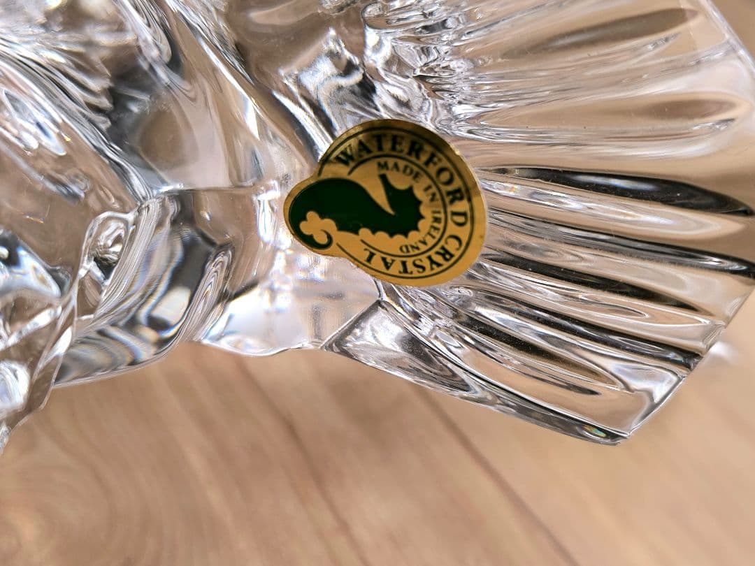 ウォーターフォード クリスタルガラス 鷲 鷹イーグル 置物