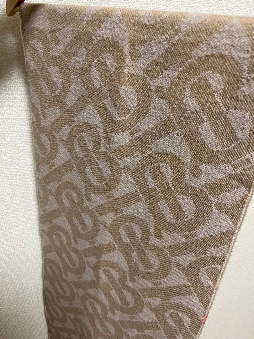 BURBERRY　バーバリー　マフラー　カシミア100％　大判マフラー