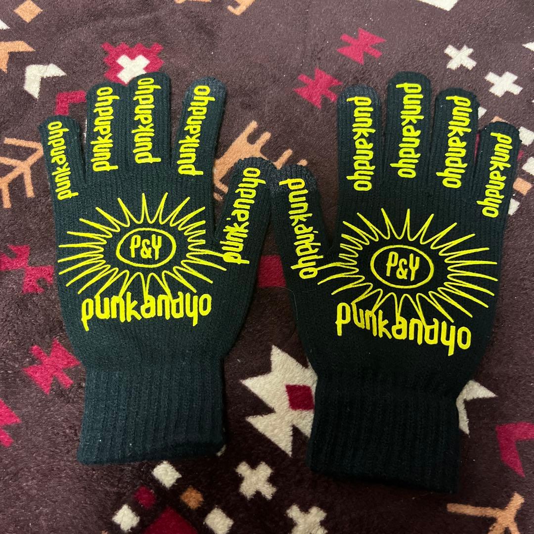 PUNKANDYO 手袋 黒