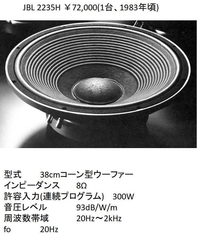 JBLオーダーメイドスピーカー