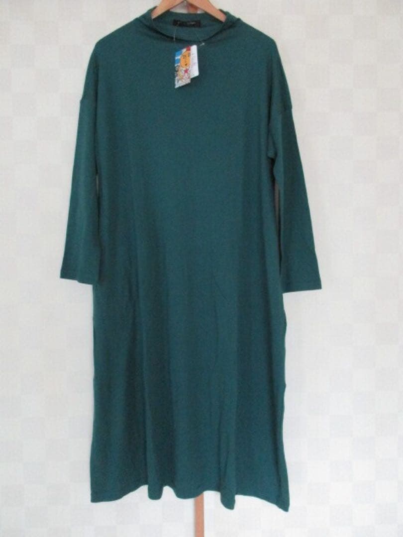 マタノアツコ　新品　長袖ワンピース（M）　ワコール　めめちゃん　ルームウエア