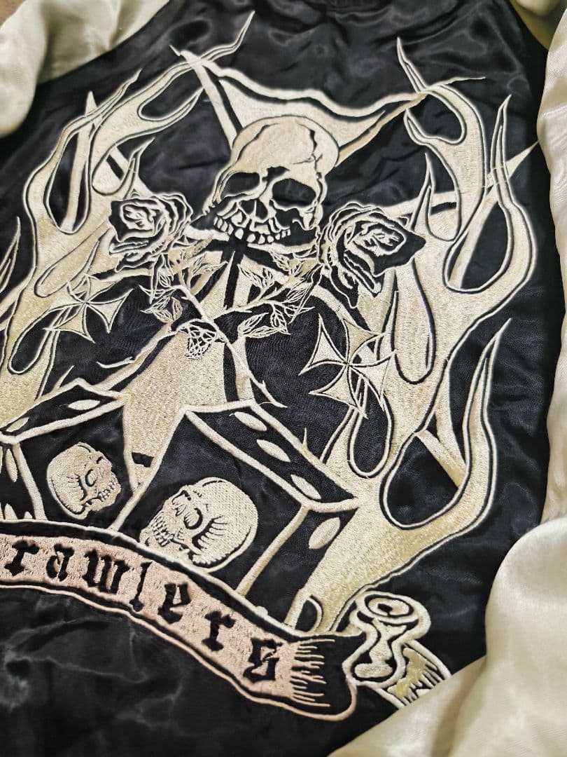 Back Street Crawler スカジャン 日本限定レーヨン レオパード