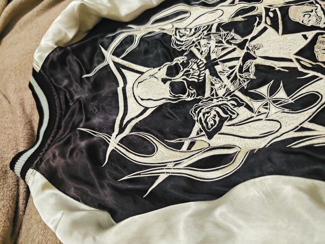 Back Street Crawler スカジャン 日本限定レーヨン レオパード