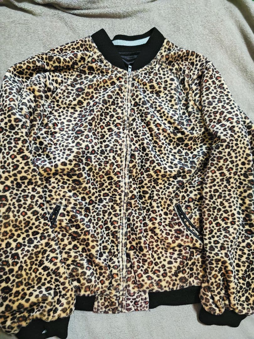 Back Street Crawler スカジャン 日本限定レーヨン レオパード