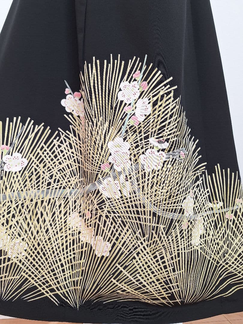 着物リメイクワンピース3656