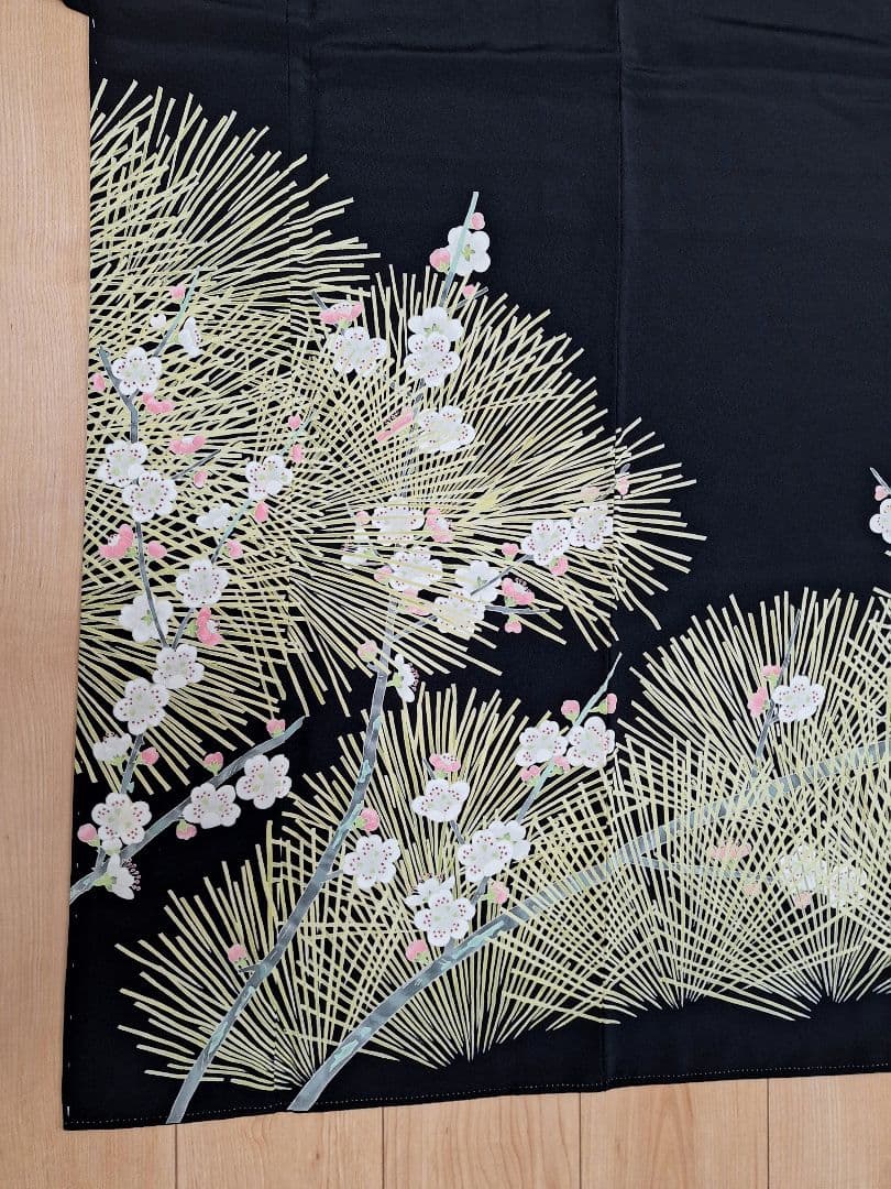 着物リメイクワンピース3656