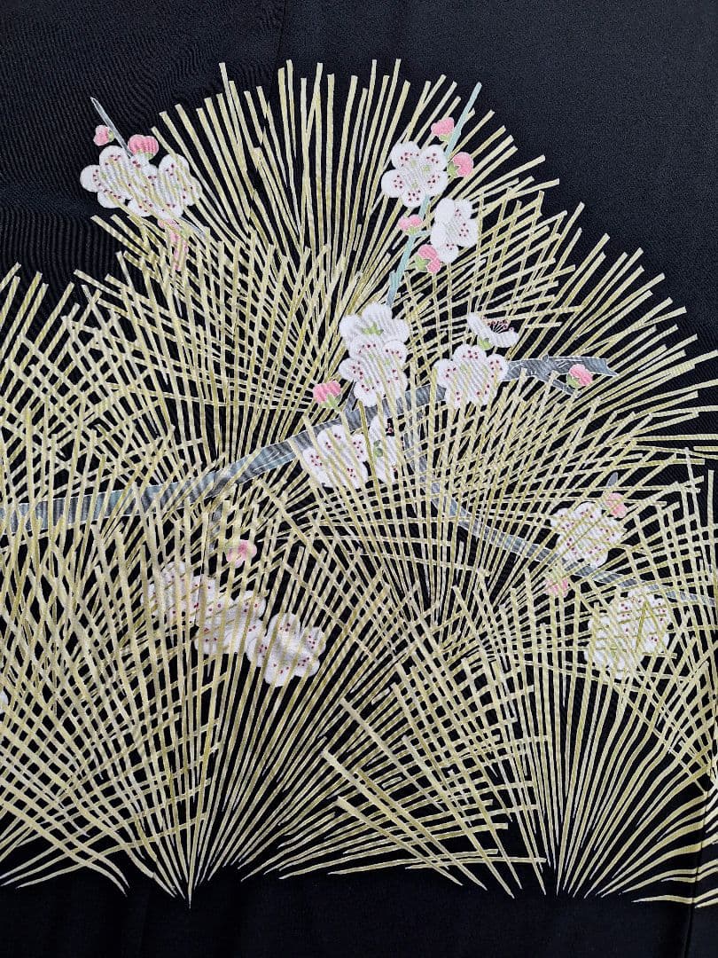 着物リメイクワンピース3656